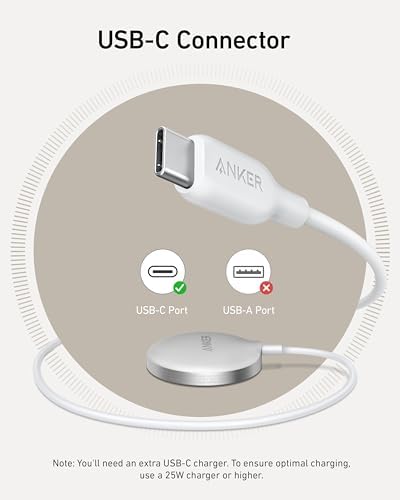 Elevate Your Charging Experience with the Anker Mag Safe Wireless Charger Pad for i Phone 16 Series – Qi2 Certified 15 W Fast Charge, USB-C Adapter Included, Compatible with i Phone 16/16 Plus/16 Pro/16 Pro Max/15/14/13/12 – Sleek, Magnetic Design Ensures Optimal Alignment and Performance