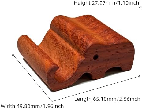 Elegant Natural Originally Handmade Creative Rosewood Cell Phone Stands Set, Elephants Mom and Babe, Portable Holder for Mobile Phones and Pads – Enhanced Compatibility and Speed