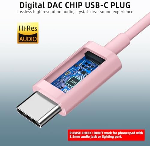 APETOO USB C Wired Earbuds: Unmatched Sound Quality and Noise Isolation for Samsung Galaxy S25/S24/S23 & i Phone 16 – Ergonomic In-Ear Design for Ultimate Comfort and Broad Device Compatibility – Fast USB C Connectivity for Effortless Music Enjoyment and Immersive Listening Experience