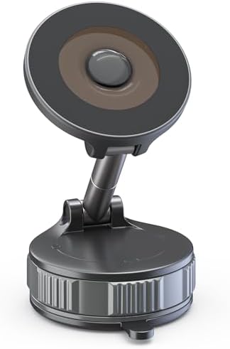 Revolutionary 360° Adjustable Magnetic Phone Holder – Ultimate Universal Hands-Free Mount for Cars, Gyms, and Showers – Secure Suction Cup Design Compatible with i Phone, Android & All Smartphones – Effortless Installation for Enhanced Versatility and Safety