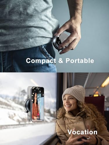 Revolutionary Magnetic Suction Phone Mount for i Phone 16 – Ultimate Versatile Holder for Cars, Gyms, Mirrors, and Showers – Unmatched Stability and Quick Installation for Seamless Navigation and Communication – Ideal Accessory for i Phone 16 Pro Max and 15 Series