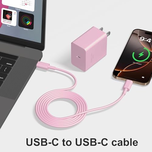 Experience Unmatched Charging Power with the 45 W USB-C Fast Charger & 10 FT Cable – Perfect for i Phone 16/15 and Samsung Galaxy Devices, Offering Superior Durability and Universal Compatibility for All Your Charging Needs.