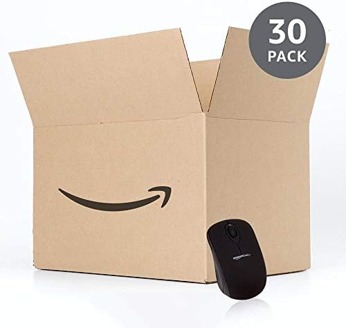 Wireless Silver Optical Mouse by Amazon Basics – 2.4 GHz Connection with USB Nano Receiver for Effortless Navigation and Ergonomic Comfort in Home & Office Use