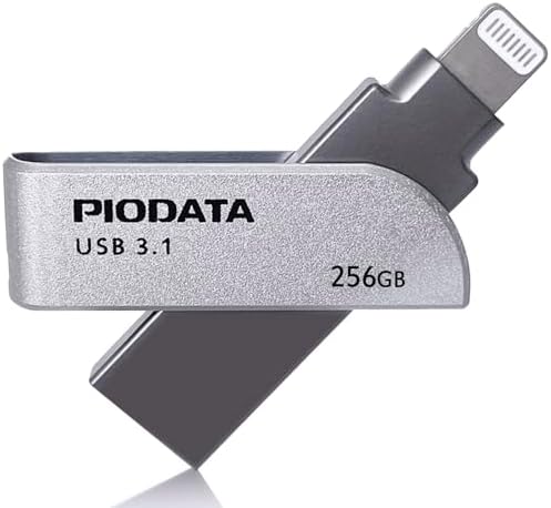 Revolutionize Your Storage with the i Xflash 256 GB Lightning Flash Drive – Apple MFi Certified USB 3.1 for i Phone & i Pad – Fast Data Transfer, Versatile Compatibility with Windows/Mac, Perfect for Hi-Res Audio and Media Backup