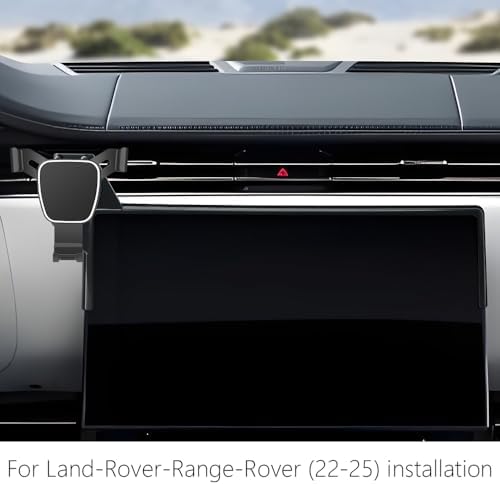 Premium Car Phone Holder for Land Rover Range Rover & Range Rover Sport (2022-2025) – Ultimate Mobile Mount for Enhanced Navigation and Interior Style – Secure, Adjustable, Tool-Free Installation – Perfect Fit for Luxury Driving Experience