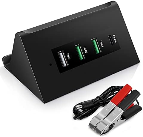 High-Efficiency 68 W USB Step Down Power Converter: Multi-Port 12 V to 5 V Charger for i Phone, Android, Samsung & Tablets – Ultimate Compatibility & Rapid Charging Solution for Home and Travel Use