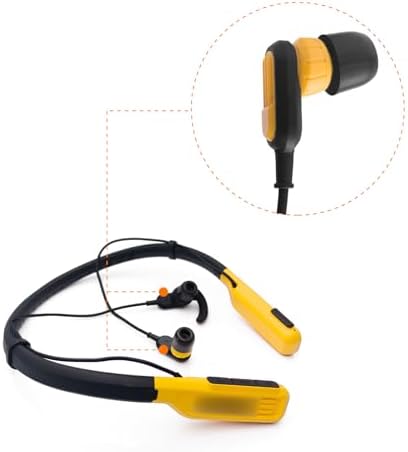 Enhance Your Audio Experience with Klowcok Memory Foam Eartips for DEWALT Neckband Earphones – 3 Pairs of Small Comfort-Fit Eartips in Stylish Black for Superior Sound Isolation and Longevity – Upgrade Your Listening Quality Instantly!