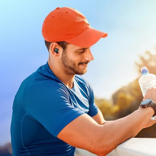 Ultimate Comfort Memory Foam Ear Tips for Sony WF-1000 XM5 – Superior Noise Isolation, Anti-Slip Design with Protective Dust Mesh, Seamless Charging Case Compatibility, Includes 3 Pairs (Small, Black) for Enhanced Audio Experience and Prolonged Wear