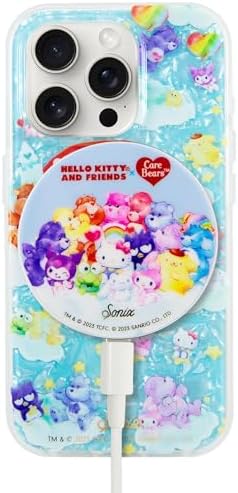 Sonix x Sanrio Hello Kitty & Care Bears Magnetic Mag Safe Charger for i Phone 12-16 Series | 6.5 ft USB-C Fast Wireless Charging Cable | Stylish, Playful, and Efficient Power Solution for Your Device