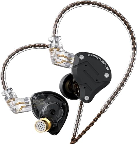 Discover the KZ ZS10 PRO Wired Gaming Earbuds – the Ultimate In-Ear Monitors with Advanced 4 BA + 1 DD Drivers for Audiophile-Level Sound Quality and Gaming Precision. Engineered with Superior Noise Cancelling Technology, these Ergonomically Designed Earbuds Feature a Detachable 2-Pin Cable for Effortless Replacement and Enhanced Compatibility Across Devices. Experience Unmatched Comfort During Extended Sessions, Thanks to Their Snug Fit, While the Built-In Microphone Facilitates Seamless Communication for Gaming or Calls. Immerse Yourself in Rich, Detailed Audio Like Never Before – Elevate Your Listening Experience with KZ ZS10 PRO, Where Exceptional Sound Meets Durable Craftsmanship. Perfect for Gamers and Music Enthusiasts Seeking High-Performance Earbuds That Deliver on Every Level.