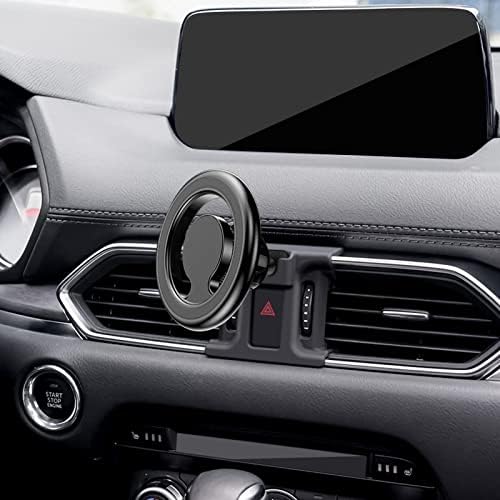 Magnetic Car Phone Holder for Mazda CX5 (2017-2024) – Ultimate Magsafe Compatible Mount for i Phone 15, 14, 13, 12 Series & All Phones – Optimal Viewing & Enhanced Stability for Safe Navigation