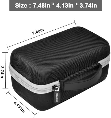 Premium Storage Case for Anker Prime Power Bank 27,650 m Ah – Compact, Shockproof Travel Holder for 250 W Charging Station, USB C Cables & Accessories – Enhanced Protection with Removable Partition & Zippered Mesh Pockets – Ideal for Outdoor Adventures & Everyday Use – Perfect Gift for Tech Enthusiasts
