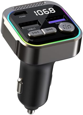 Rapid 3-Port Car Charger with PD30 W & QC3.0 Technology – Universal Cigarette Lighter Adapter for i Phone 15 Series, Galaxy S23/S22, Google Pixel – Efficient Multi-Device Fast Charging Solution for On-the-Go Lifestyle