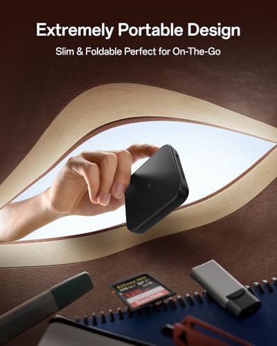 Compact 2-in-1 Wireless Charger Stand for Apple Devices – Mag Safe Compatible Fast Charging Station for i Phone 16, 15, 14, 13, 12, Apple Watch, and Air Pods Pro – Ultimate Travel-Friendly Dual Charging Solution for Effortless Power On-the-Go