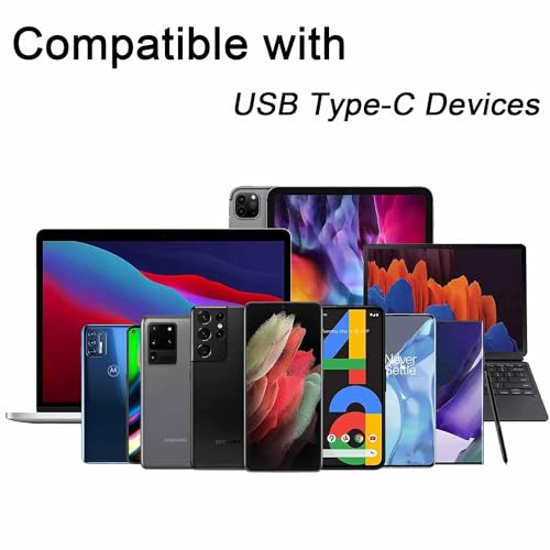 Elevate Your Charging Experience with Awnuwuy 100 W Pink USB C to USB C Cable – 10 ft Long (2-Pack) for Fast Charging & Data Transfer, Compatible with i Phone 15 Series, i Pad Pro, Mac Book Air, Samsung Galaxy S23/S22, Pixel 6 – Stylish Durability & Enhanced Performance for All Your Devices