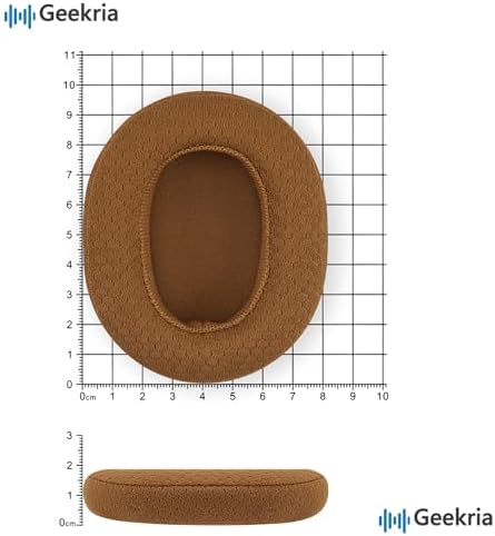 Upgrade Your Skullcandy Experience: Geekria Premium Comfort Mesh Replacement Ear Pads for Crusher Series, Hesh, and Venue Headphones – Ultimate Sound Enhancement & Long-lasting Comfort