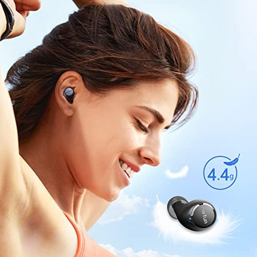 Experience Unmatched Sound Quality with Ear Fun Free 1 S Wireless Earbuds – Deep Bass Bluetooth Headphones Featuring 4 Mics for Crystal-Clear Calls, Customizable EQ App for Tailored Audio, IPX7 Waterproof Design for Ultimate Durability, 30 Hours Playtime with Wireless Charging Capability, Compatible with All Devices