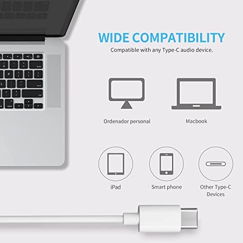 Superior 4 Pack USB C Earbuds for i Phone 16/15 Pro Max & Galaxy S23/S22 – High-Fidelity Wired Headphones with Integrated Microphone and On-the-Fly Volume Control – Ergonomic In-Ear Design for Ultimate Comfort and Compatibility with i Pad Pro & Google Pixel Series – Exceptional Sound Quality for Music, Podcasts, and Hands-Free Calls