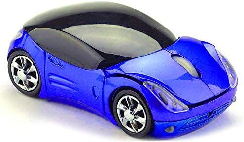 Vibrant Pink Car-Shaped Wireless Mouse for Small Hands – 2.4 GHz Ergonomic Optical Gaming Mouse with USB Receiver – Perfect for Kids, PC, and Laptop Use – Fun and Functional Computer Accessory