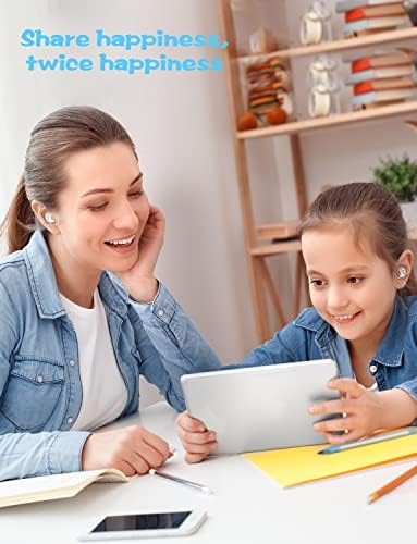 Charming Bluetooth Earbuds for Kids – Waterproof Noise-Cancelling In-Ear Headphones with Adorable Pig and Cat Designs – Comfortable Stereo Sound Perfect for Young Music Lovers and Learning – Durable, Easy-to-Clean Wireless Headset with Broad Device Compatibility – Engage Your Child’s Audio Experience with Fun and Functionality