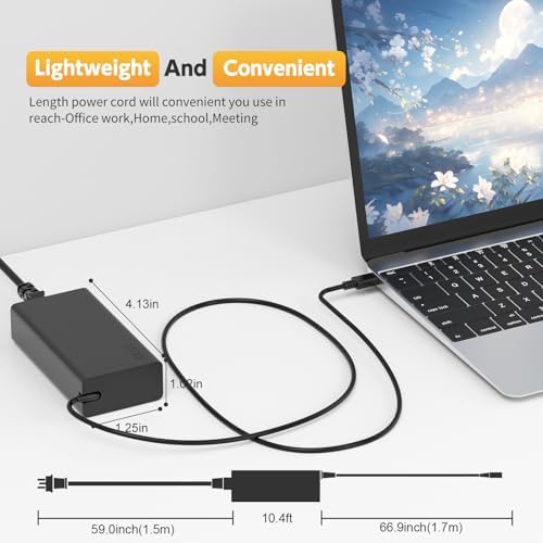 Power Up Your Lenovo with the 100 W USB-C Laptop Charger – Optimized Fast Charging for Yoga and Think Pad Series – Compatible with Yoga 9, 7, Slim 7 Pro, and Think Pad P16/T16 – Multi-Output Versatility (5 V/3 A to 20 V/5 A) – CE, FCC, & Ro HS Certified for Ultimate Safety – 12-Month Warranty for Peace of Mind – Exceptional Quality Power Supply for Reliable Performance and User Satisfaction