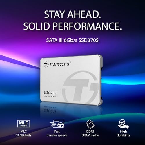 Transform Your Computing with Transcend 32 GB SSD370 S 2.5″ SATA3 Solid State Drive – Lightning-Fast Data Access, Exceptional Reliability, and Seamless Upgrades for Enhanced Performance