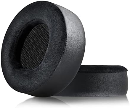 Enhanced Comfort Upgrade Ear Pads for Corsair Virtuoso RGB Wireless SE & XT Gaming Headsets – Premium Leather & Velour, Softer Memory Foam, Increased Thickness for Superior Sound Isolation and Long-Lasting Durability, Ideal Replacement Cushions for Extended Gaming Sessions