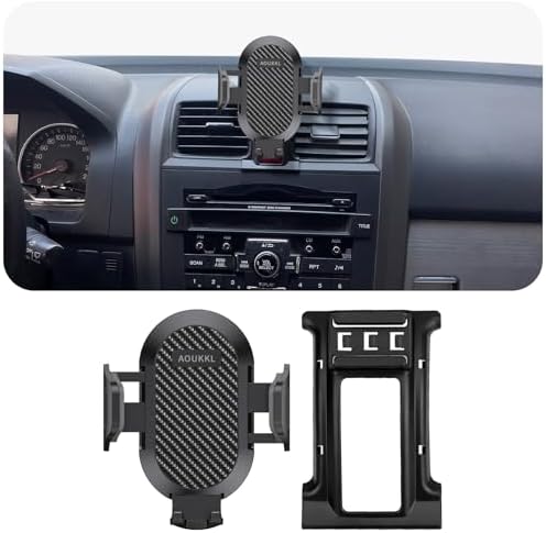Honda CR-V 2012-2016 Phone Holder – Universal 360° Rotating Car Mount for 4.7-7″ Smartphones, Thick Case Compatible, Effortless Installation, Premium Vehicle Accessory for Safe Driving and Enhanced Navigation