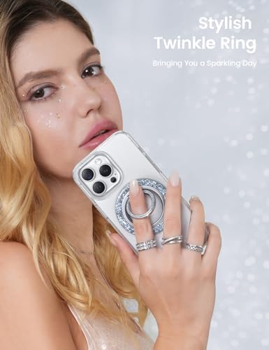 Lamicall Mag Safe Magnetic Phone Ring Grip 2025 Model – Ultra Strong 4.4 lbs Magnet with 360-Degree Rotation | Effortless Pull-Out Design for i Phone 16/15/14 Pro Max | Durable Finger Holder Stand for Enhanced Usability and Style | Perfect Accessory for Multitaskers and On-the-Go Users