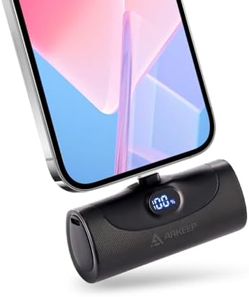 Ultra-Compact 5000 m Ah USB-C Power Bank with 20 W Quick Charge – Lightweight Mini Phone Charger for i Phone 15/16, Samsung & Android Devices – Reliable Emergency Charging Solution with Advanced Safety Features for On-the-Go Power