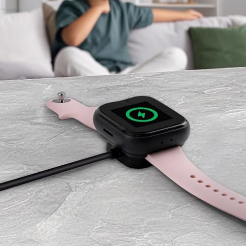 Magnetic USB Fast Charger for Sync UP Kids Watch 2 – 3.18 FT Portable Charging Cable for Seamless Power Supply, Designed for Active Children, Ensures Reliable Connectivity for Busy Lifestyles, Essential Smartwatch Accessory for On-the-Go Parents