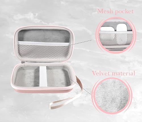Premium Rose Gold Organizer Case for Sunveza 118 W USB-C Fast Charger – Sleek and Durable Semi-Hard Zippered Storage for Mac Book Pro and Apple Accessories – Shockproof, Water-Resistant Protection with Detachable Wristband – Ideal Travel Companion for Everyday Use – Compatible with Mag Safe and Type-C Hubs – Perfect for Your Essential Gadgets – Lightweight Design for Effortless Portability – Your Ultimate Solution for Charging Accessories – Guaranteed Quality with 100% Refund Promise – Transform Your Tech Organization and Protection Experience Today!