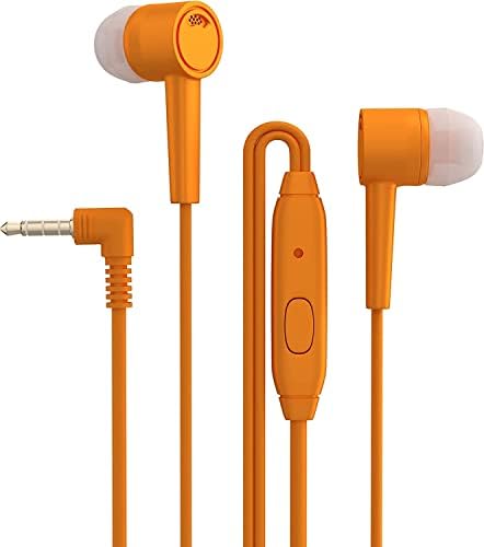Maeline 40-Pack Wired Earbuds: High-Fidelity Noise-Cancelling Headphones with Heavy Bass | Ergonomic Design for i Phone & Android | Vibrant Colors & Clear Mic for Calls | Universal 3.5 mm Compatibility | Perfect for Music, Gaming, and Daily Commutes