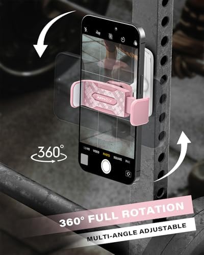 APPS2 Car Gym Magnetic Phone Holder – 360-Degree Adjustable Mount for Smartphones (4.7-6.5″) – Durable Alloy Base & Joint – Sleek Design for Enhanced Safety & Convenience on the Road – Optimal Viewing Angles for Navigation & Hands-Free Calls – Reliable Magnetic Grip for Secure Smartphone Support – Compact Gym Phone Accessory for Easy Installation & Use – Elevate Your Driving Experience with Robust Performance & Stylish Aesthetics