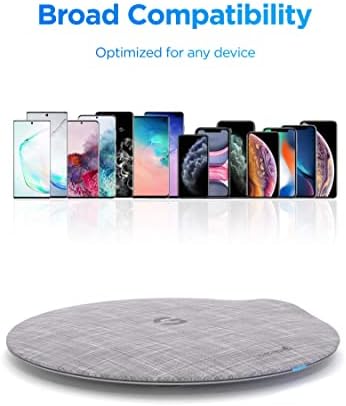 Galvanox Magnetic Wireless Charging Pad – 15 W Fast Charge Station for i Phone 14/14 Pro Max & 13/13 Pro Max – Sleek Aluminum Design with Mag Safe Alignment – Ultimate Convenience for Home & Office Use – Durable, Safe, and Stylish Power Solution for Modern Devices
