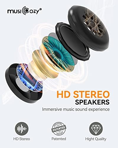 Ultimate Bluetooth Sleep Mask with Built-In Headphones – Perfect for Side Sleepers Seeking Uninterrupted Relaxation – Advanced Wireless Eye Cover for Enhanced Sleep Quality – Soft, Breathable Fabric for All-Night Comfort – Rechargeable Battery for Extended Playback – Ideal Travel Companion for Music Lovers and Restful Sleep