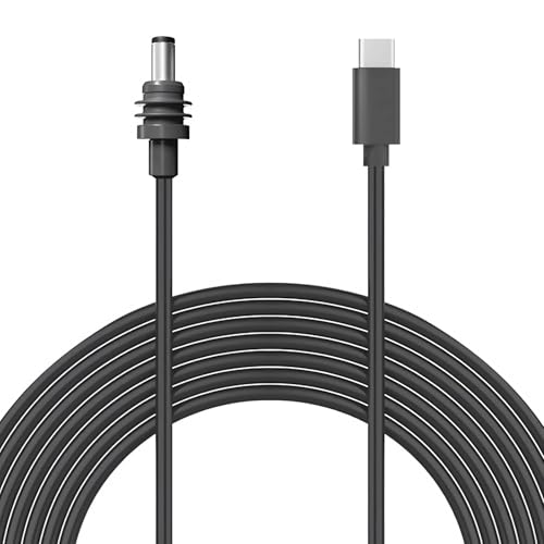 Mini USB C to DC Power Cord, Type C Input to DC 20V 5A Barrel Jack Cable 18AWG IP68 Waterproof, Work with 100W PD Charger and PD Power Bank for Mini and Laptop – Enhanced Compatibility and Speed