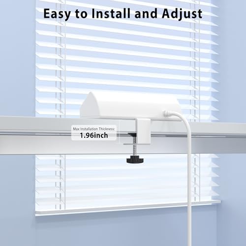 Ultimate Desk Clamp Power Strip with 65 W Fast Charging Hub – 4 PD USB-C Ports & 5 AC Outlets, Space-Saving Nightstand Edge Mount Surge Protector, 15 Amp Heavy-Duty Design for Tablets & Laptops, Fits 1.96″ Tabletop, 6 FT Cable for Extended Reach – Efficient Power Management for Modern Workspaces