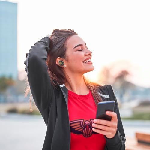 SOAR NBA True Wireless Earbuds V.2 – Elevate Your Audio Experience with State-of-the-Art Bluetooth 5.0, Exceptional Sound Quality, and Official NBA Branding for Ultimate Fan Engagement, Designed for Comfort and Hands-Free Convenience