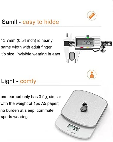 Ultra-Compact Waterproof Bluetooth Earbuds with Touch Control – Lightweight Stereo Headphones for i Phone & Android Users – Perfect for Active Lifestyles and On-the-Go Listening with Charging Case