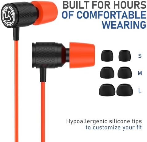 LUDOS Ultra Magnetic USB-C Earbuds for i Phone 16 & Samsung Galaxy – Superior Sound Performance with 5-Year Warranty, Ergonomic Comfort for All-Day Use, Tangle-Free Magnetic Design for Music and Calls – Sleek Black Finish