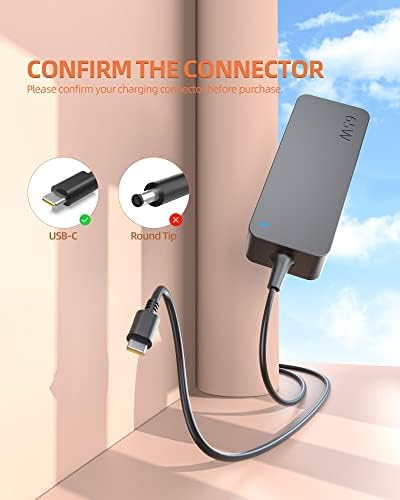 Efficient 65 W AC Charger for Lenovo Laptops – UL Certified Power Supply with Enhanced Compatibility and Rapid Charging for Models ADLX65 YDC3, ADLX65 YLC2, ADLX65 YCC3, and More – Safe, Reliable, and Backed by 30-Day Hassle-Free Returns