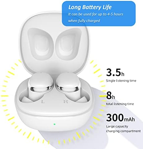 Kamon K11 Premium Wireless Earbuds with Bluetooth 5.3, Waterproof In-Ear Design, Touch Control, and Wireless Charging Case – Unmatched Sound Quality for i Phone 14, 13, Samsung, and Active Lifestyles (Black) – Ultimate Durability & Seamless Connectivity