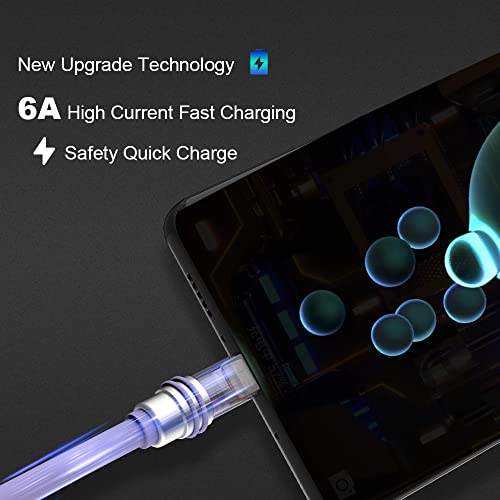 Hichain Premium 4 ft Purple USB A to USB C Charger Cables – Dual Pack for 100 W Fast Charging, Waterproof & Robust Build for Optimal Data Transfer – Ideal for Samsung Galaxy, Google Pixel & PS5 – Stylish Charging Solution to Enhance Your Tech Experience