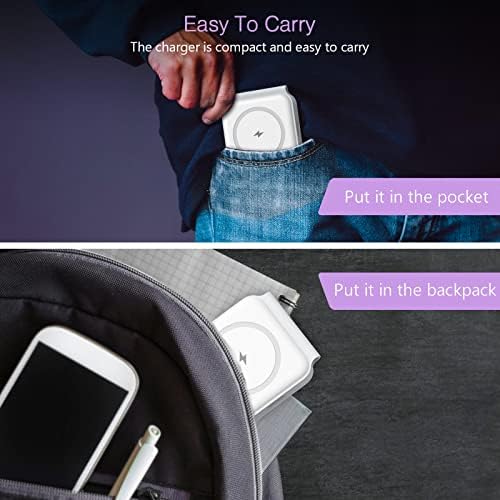 ORIA 3-in-1 Wireless Charging Station – Fast Foldable Charger Pad for i Phone 14/13/12/11/Pro/Max, Apple Watch SE/Series 9/8/7, and Air Pods – Compact Travel-Friendly Design for Effortless Device Power-Up and Maximum Compatibility