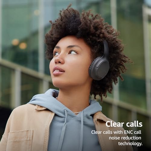 TOZO Bluetooth 5.4 Over-Ear Headphones – Unmatched 70-Hour Playtime, Tailored EQ for Personalized Audio Experience, Rich Deep Bass for Immersive Sound, Travel-Friendly Foldable Design, Integrated Microphone for Clear Voice Calls & Ultra-Low Latency for Flawless Streaming – Advanced Noise Cancellation & Broad Compatibility Options