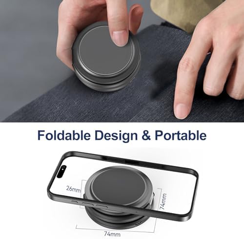 Ultra-Fast 3-in-1 Magnetic Wireless Charging Station for Apple Devices – Foldable Aluminum Alloy Dock for i Phone 16/15/14/13/12, Apple Watch & Air Pods with 20 W Adapter – Portable Power Solution for Travel Enthusiasts and Tech Savvy Users