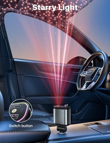 Celestial Power: 4-in-1 Starlight Retractable Car Charger with Fast Dual USB Ports – Compatible with i Phone 15/14/13 – Innovative Tangle-Free Charging Solution for Enhanced Portability and Style