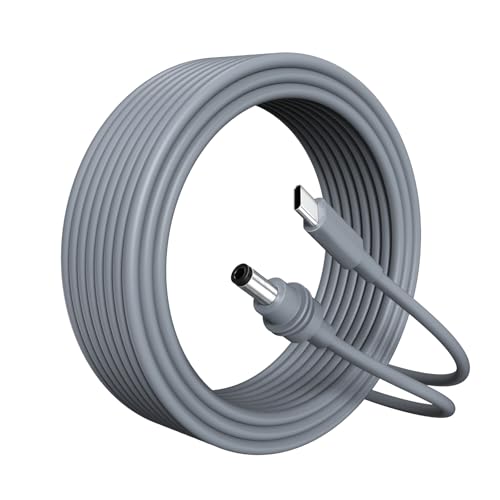 Starlink Mini USB C to DC Power Cable – 16.4 FT Outdoor Charging Solution for 100 W+ Power Banks and PD Chargers – Durable High-Speed Connectivity for Optimal Internet Access Anywhere – Perfect for Home and Adventure Use
