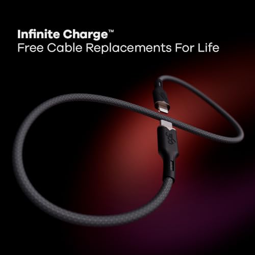 Lightning to USB-C Charging Cable – 5 ft, MFi Certified Fast Charge Cable with Durable Tangle-Free Design for Apple Devices – Optimal Connectivity and Rapid Power-Up Solutions